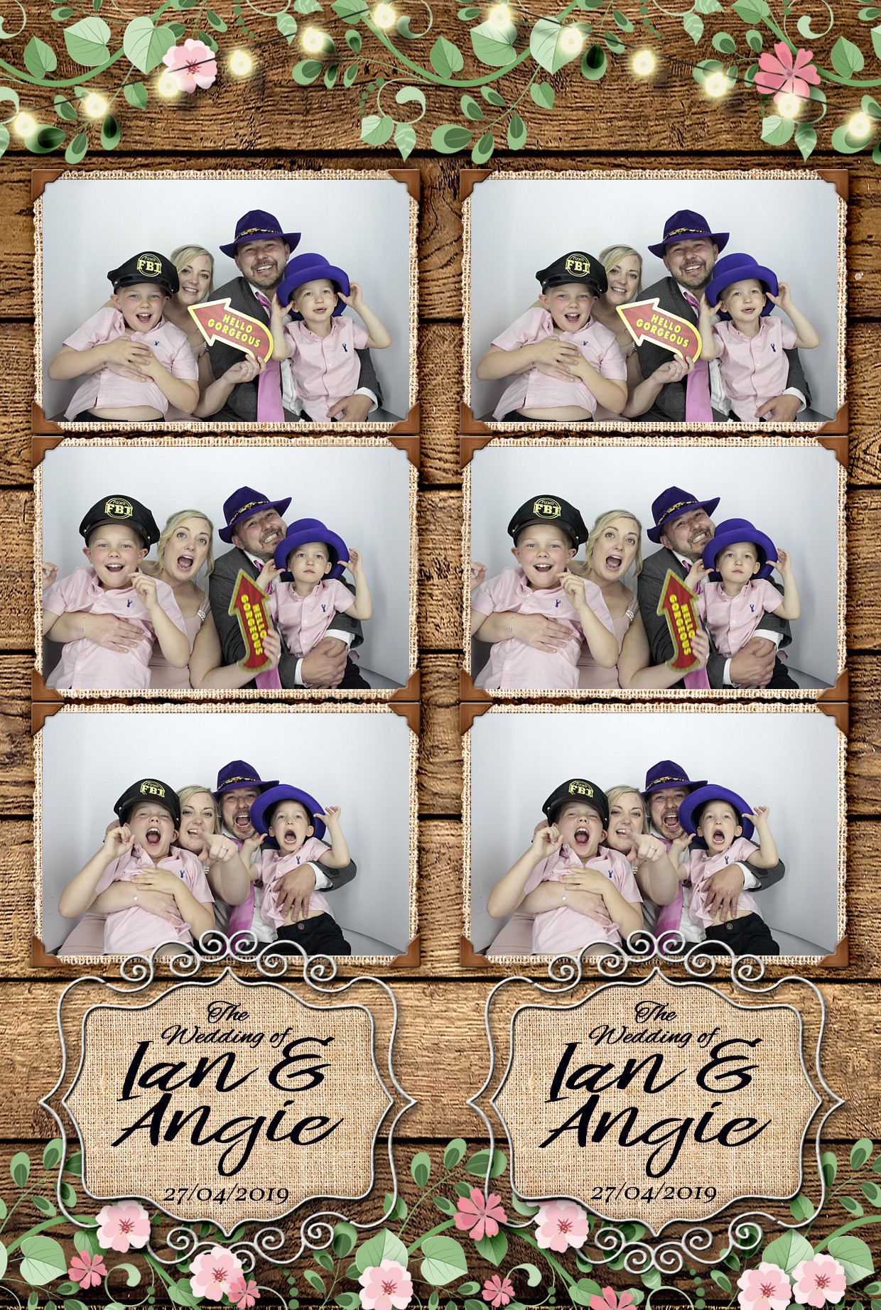 Ian & Angie’s wedding  | View more photos from the event at gallery.myphotoboothexperience.co.uk/u/MyPhotoBoothExperienceLtd/Ian-Angie’s-wedding